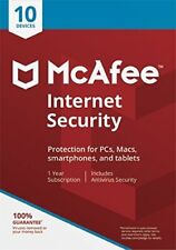 McAfee Internet Security & AntiVirus 2024 - 10 Device/ 1Year license picture