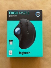 NEW LOGITECH ERGO M575S WIRELESS TRACKBALL COLOR: BLACK 910-007026 FAST SHIPPING picture
