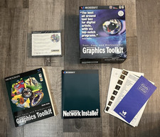 Micrografx Instant Graphics Toolkit Windows 95 NT Big Box Software Sealed CDs picture