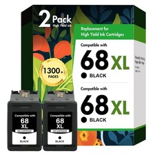 68XL Black Ink 2-PacK High Yield picture