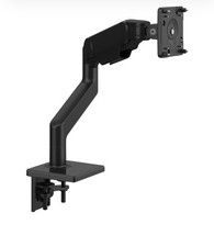 Humanscale M8 Pro Monitor Arm, Black, Clamp Mount- New -open Box 50lbs Max picture