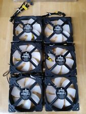 6 rgb fans new Corsair 120mmCase Fan 12V DC31005994 ,4 Pin the price is for set picture
