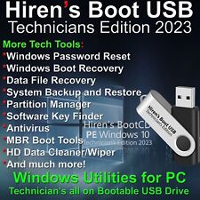 Hiren's Boot 2023 USB Drive | Repair, Diagnostics, User Password Reset, Recovery picture