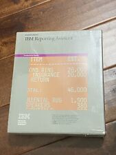 Vintage IBM Reporting Assistant Software 1984 Edition *Brand New Factory Sealed* picture