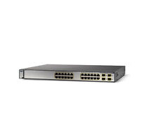 Cisco WS-C3750G-24PS-S Catalyst 24Port Layer3 PoE Ethernet Switch 1Year Warranty picture