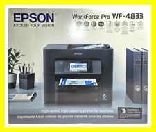 🔥Epson WorkForce Pro WF-4833 Wireless All-in-One 2-sided Copy NEW FAST SHIP🚚 picture