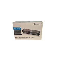IOGEAR 4-Port DVI KVMP Switch w/ Cables TAA Compliant GCS1104 Multiple Montiors picture