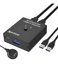 USB 3.0 Switch Selector, Bi-Directional USB Switch 2 in 1 Out / 1 in 2 Out, MLEE picture