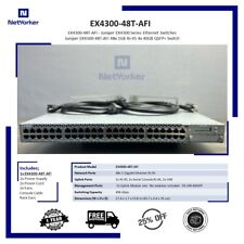 Juniper EX4300-48T-AFI 48x 1GB RJ-45 4x 40GB QSFP+ Switch - Same Day Shipping picture
