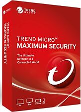 TREND MICRO MAXIMUM SECURITY 2024 for 3 DEVICES 3 YEARS - SAME DAY EMAIL LICENCE picture