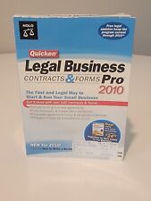 Quicken LEGAL BUSINESS PRO 2010 Contracts & Forms - Tools for Small Business picture