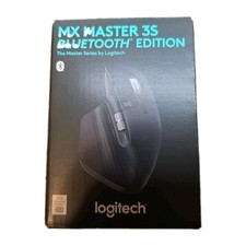 NEW LOGITECH MX MASTER 3S BLUETOOTH EDITION WIRELESS MOUSE BLACK 910-007500 picture