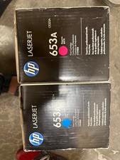 HP 653A (CF321A) Cyan LaserJet Toner Cartridge AND CF321A picture