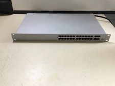 UNCLAIMED CISCO MERAKI MS120-24P-HW 24-PORT GIGABIT CLOUD MANAGED PoE SWITCH picture