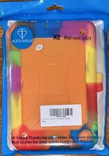 Aceguarder Antibacterial iPad Silicone Case for Mini 1/2/3 Orange Tie Dye ~ NEW picture