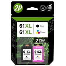 61XL 61 XL Ink Printer Cartridge For HP ENVY 4500 4501 4502 4504 5530 5531 5535 picture