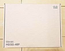 Lot of 10 Cisco Meraki MS130-48P-HW 48-Port Gigabit PoE+ Cloud Manage UNCLAIMED picture
