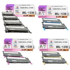 10Pk TRS 1230 BCYM Compatible for Dell 1230C 1235CN Toner Cartridge picture