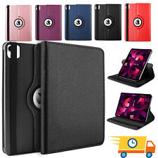 For Apple iPad Air 5th 4th Generation 10.9 Leather 360 Rotating Case Smart Cover picture