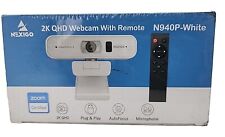 NEW Zoom Certified, NexiGo N940P 2K Zoomable Webcam with Remote and Software  picture