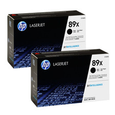 HP 89X Lot of 2 Black High Yield Toner Cartridge ( CF 289X) Sealed Box ✅ picture