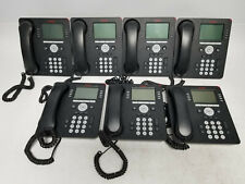 Lot Of 7 Avaya 9608 IP Desk Phones (With 4 Stands) picture