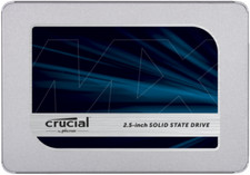 Crucial CT1000MX500SSD1 3D TL SATA3 2.5in. 1TB Internal SSD - Blue/Gray picture