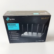 Brand New TP-Link BE6500 Dual-Band Wi-Fi 7 Router (Archer BE6500) Sealed picture