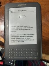 Amazon Kindle Keyboard  3rd Generation Graphite D00901, NOT WORKING picture