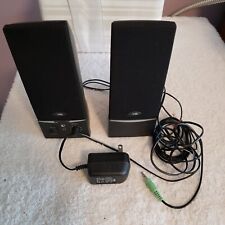 Cyber Acoustics Desktop / Laptop Speakers - wired - Tested - with Volume Control picture