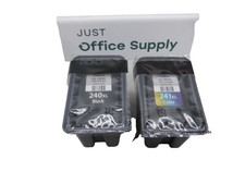 Genuine OEM Canon PG-240XL Black & CL-241XL Color Ink Bulk Packaging   picture