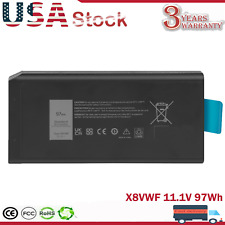 Lot X8VWF 4XKN5 Battery For Dell Latitude 14 Rugged 5404 5414 E5404 Extreme 7404 picture