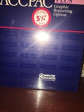 Accpac Plus Accounting Companion Product. GRAPHIC REPORTING OPTION. Shrink Wrap picture