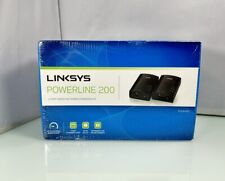 NEW Linksys Powerline 200 3-Port Wired Network Expansion Kit (PLEK400-NP) SEALED picture