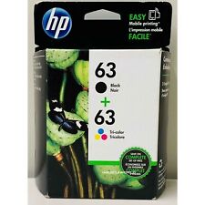 New HP 63 Combo Ink Cartridges Black and Color Genuine picture