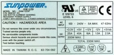 POWER SUPPLY SUNPOWER RAM-1331P 968767-101 330WATT MSL5000 picture