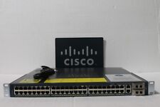 Cisco WS-C4948-10GE-S 48 Port Gigabit +10GB Switch w/ Dual AC 15.0 OS picture
