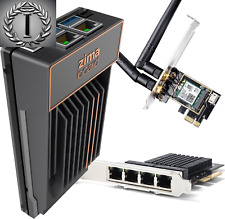 6 Port DIY Wifi 6 Router, 2 Port Gigabit Router + 4 Port 2.5G Gigabit Router, US picture