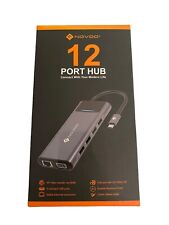 Novoo 12 In 1 Hub USB C | 12 PORT USB C | Type C | Multi-Port | Apple & Android picture