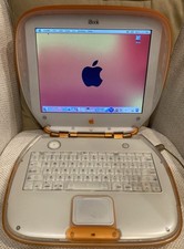 Vintage Apple iBook Clamshell Tangerine OS 9 & 10 picture