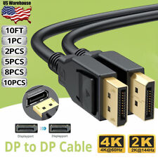 10x1 LONG 10FT DisplayPort to Display Port Cable DP to DP 4K 60Hz UHD Video Cord picture