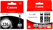 GENUINE CANON 225-PGBK 226-CMYBK New Sealed Ink Cartridges Pack Bundle picture