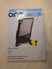 onn. Slim Rugged Bumper Case Shockproof Kickstand for onn 11 in (2026) picture