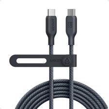 Anker 543 USB-C to USB-C Cable - 10ft, 240W, Bio-Braided Type C Fast Charge Cord picture