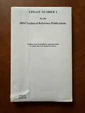 IBM Technical Reference Manual Contents - Update Number 1 - FRU 6182676 picture