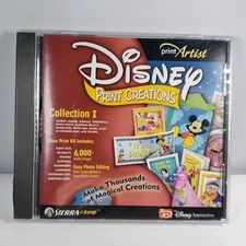 Print Artist Disney Print Creations Movie Collection 1 PC CD ROM Windows picture