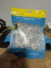RJ45 Connectors CAT5e/CAT6 (3 Packs Of 100) PETECHTOOL picture