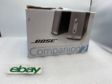 Bose Companion 2 Series II Multimedia Speaker System w/ Adapter FREE S/H picture