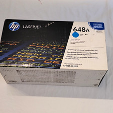 (NEW Genuine Sealed) HP 648A Cyan Original LaserJet Toner Cartridge, CE261A picture