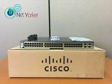 Cisco WS-C3750G-48TS-S 48 Port Gigabit Switch 1 YR WARRANTY - SAME DAY SHIPPING picture